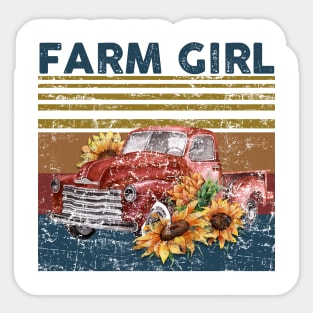 Farm Girl Sticker